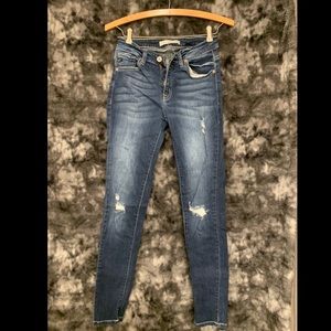 Kan Can Ripped Knee Jeans